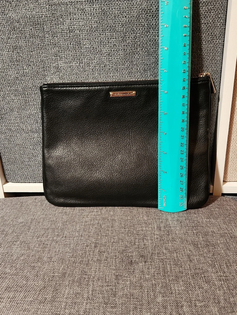 Rebecca Minkoff Black Envelope Pouch